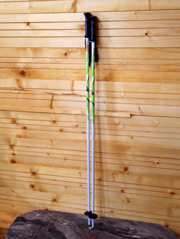 NOVÉ PALICE ITALBASTONI KID ROCK GREEN-WHITE 105CM